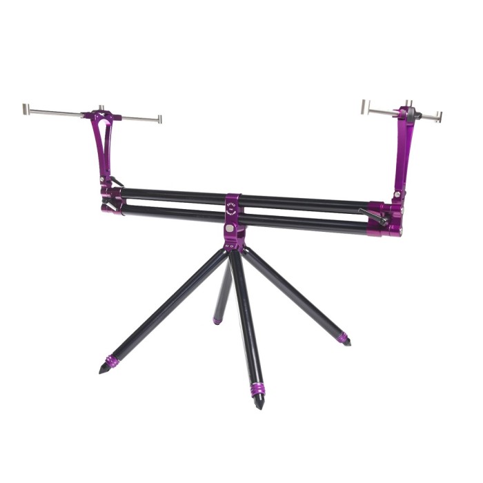 現状品 RODDIO Lunar:6 for Compact D Род под Dayko Rod Pod Compact bitubo Nero & Viola 3 Rods